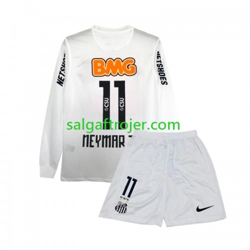 Santos FC Neymar JR 11 Fodboldtrøjer Børn Retro Hjemmebanesæt 2011-2012 Langærmet Santos FC Neymar JR 11 Fodboldtrøjer Børn Retro Hjemmebanesæt 2011-2012 Langærmet